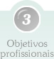 Objetivos profissionais